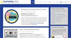 Desktop Screenshot of chaparralpfc.org